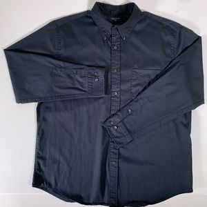 Dockers Black Dress Shirt